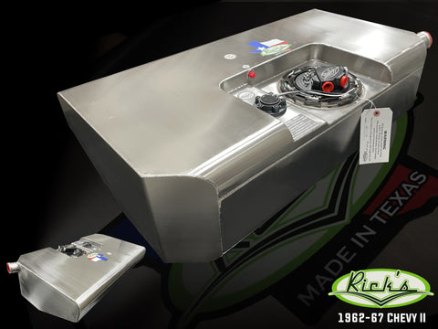 1962–1967 Chevy II Stainless Steel Fuel Tank