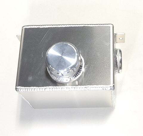1 Gallon Fabricated Coolant Tank w/ 16ORB Bungs & Billet Lid