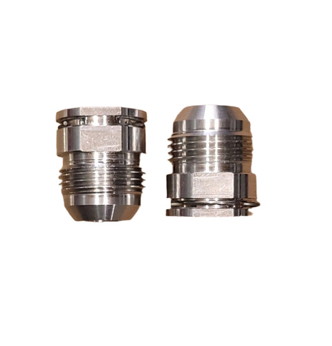 Pair of 12an e clip fittings for ZL1 Supercharger Lid