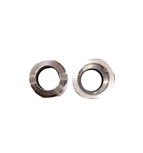 Pair of 12an e clip fittings for ZL1 Supercharger Lid