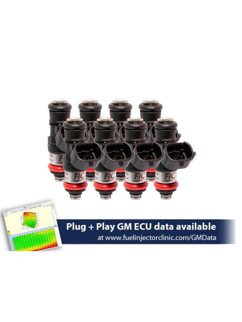 2150cc (240 lbs/hr at OE 58 PSI) Fuel Injector Set for LS3, LS7, LSA, L76, L92, and L99 engines (High-Z)