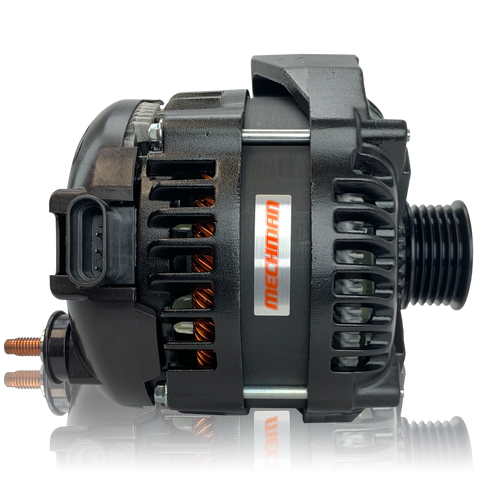 320 amp High Output Alternator for 96-04 GM Truck side