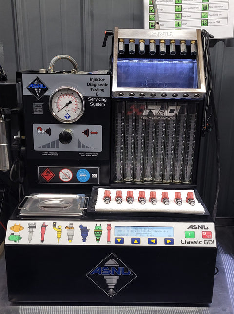 ASNU Fuel Injector Flow Bench