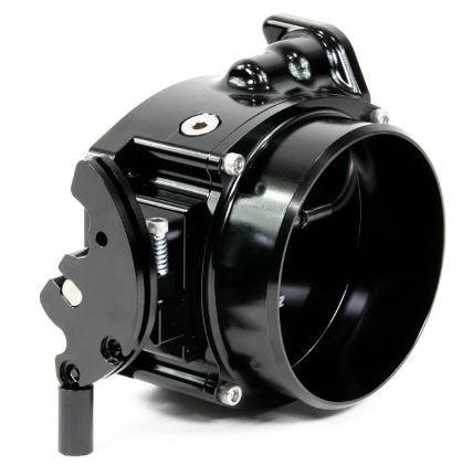ICON 92 / 95mm Cable Drive LS Throttle Body (Black) w/ Interchangeable Connection