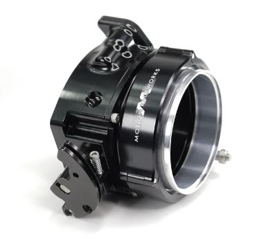 ICON 92 / 95mm Cable Drive LS Throttle Body (Black) w/ Interchangeable Connection