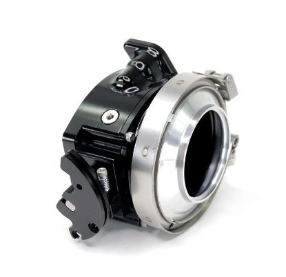 ICON 92 / 95mm Cable Drive LS Throttle Body (Black) w/ Interchangeable Connection