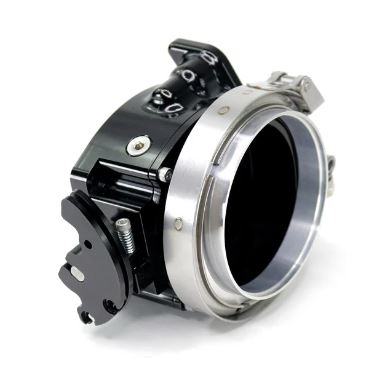 ICON 92 / 95mm Cable Drive LS Throttle Body (Black) w/ Interchangeable Connection