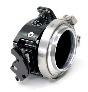 ICON 92 / 95mm Cable Drive LS Throttle Body (Black) w/ Interchangeable Connection