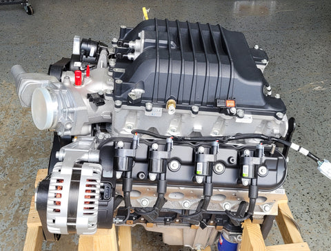 L96 Crate Engine w/ ZL1 Lid High Mount Accessory Drive