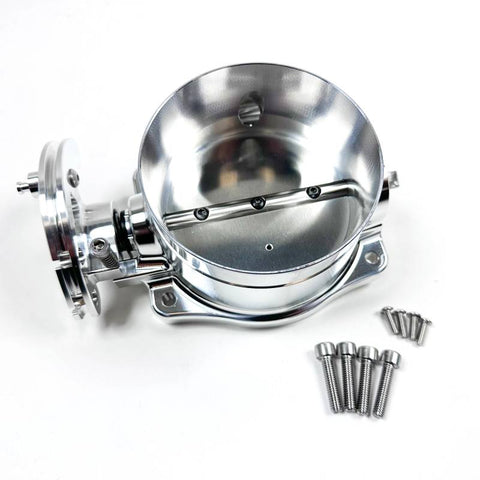 Nick Williams 92MM Cable Driven NW LS Throttle Body (Black Anodized)