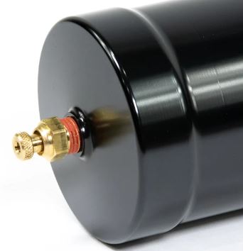 Top Loader Billet Internally Baffled Oil Catch Can (Dual 10AN Port)
