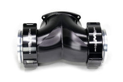 ICON 102 / 105mm Cable Drive LS Throttle Body (Black) w/ Interchangeable Connection
