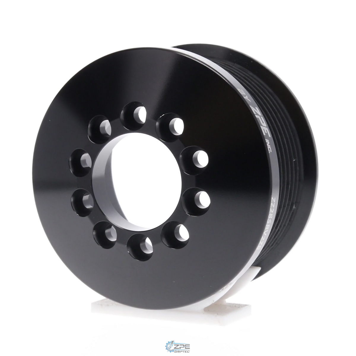 2.85" 8 Rib ZPE GripTec® 2pc MKII LSA L2V Black Pulley Only