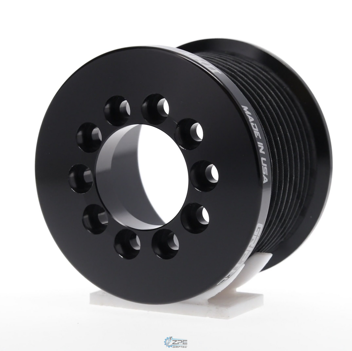 2.55" 10 Rib ZPE GripTec® 2pc MKII LSA L3V Black Pulley Only