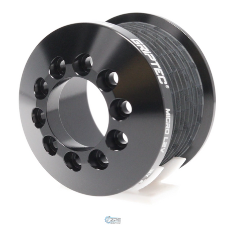 2.45" 8 Rib ZPE GripTec® 2pc MKII LSA L2V Black Pulley Only