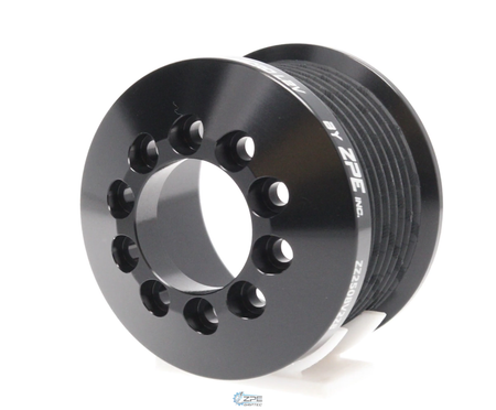 2.50" 8 Rib ZPE GripTec® 2pc MKII LSA L2V Black Pulley Only