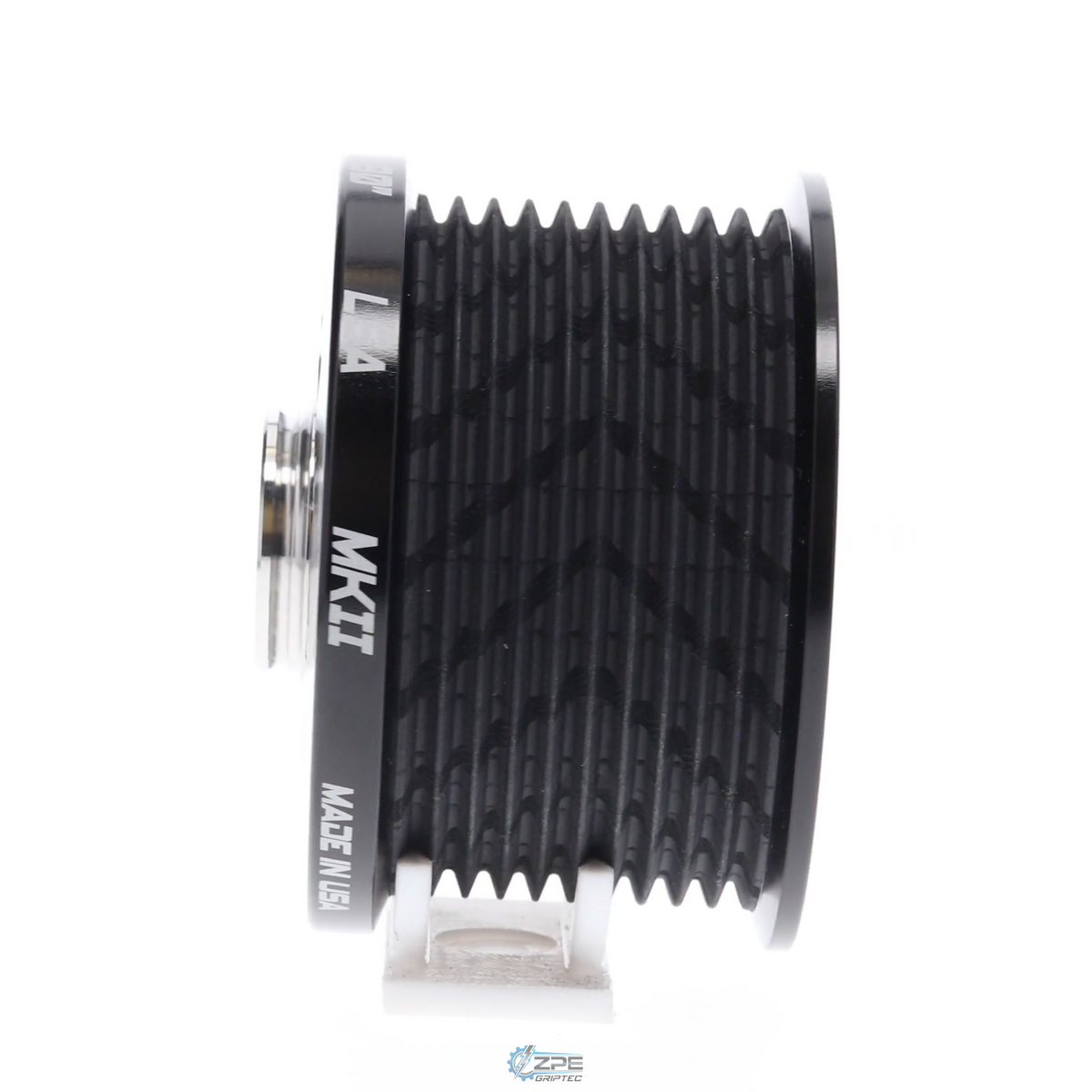 2.80" 10 Rib ZPE GripTec® 2pc MKII LSA L2V Black Pulley & Hub Kit