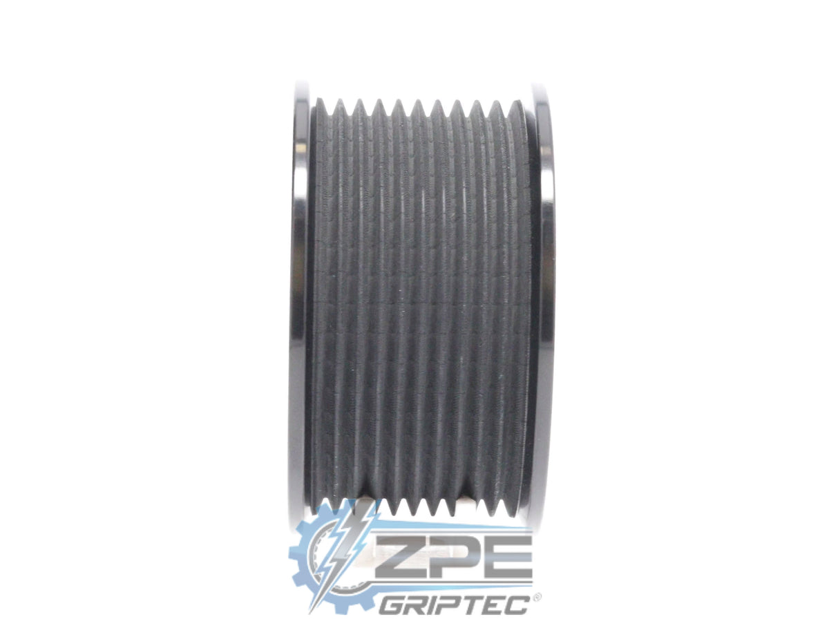 3.00" 10 Rib ZPE GripTec® 2pc Edelbrock TVS L3 Black Pulley Only