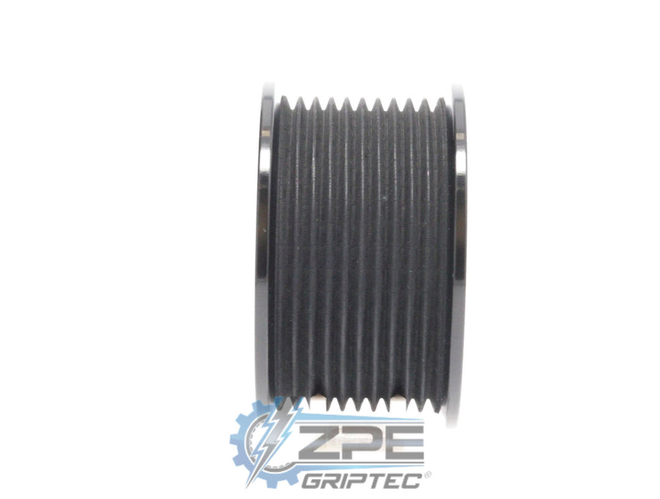 2.85" 10 Rib ZPE GripTec® 2pc Edelbrock TVS L3 Black Pulley Only