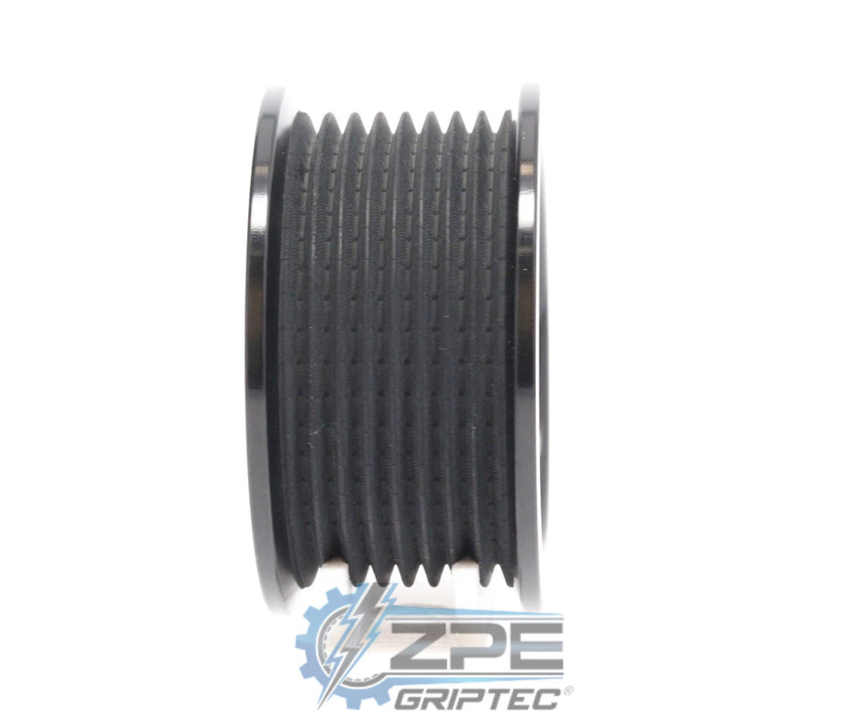 2.625" 8 Rib ZPE GripTec® 2pc Edelbrock TVS L3 Black Pulley Only