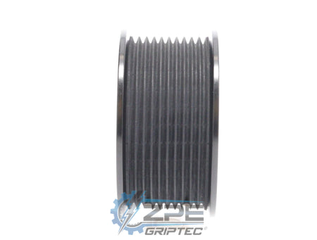 3.25" 10 Rib ZPE GripTec® 2pc Edelbrock TVS L3 Black Pulley Only