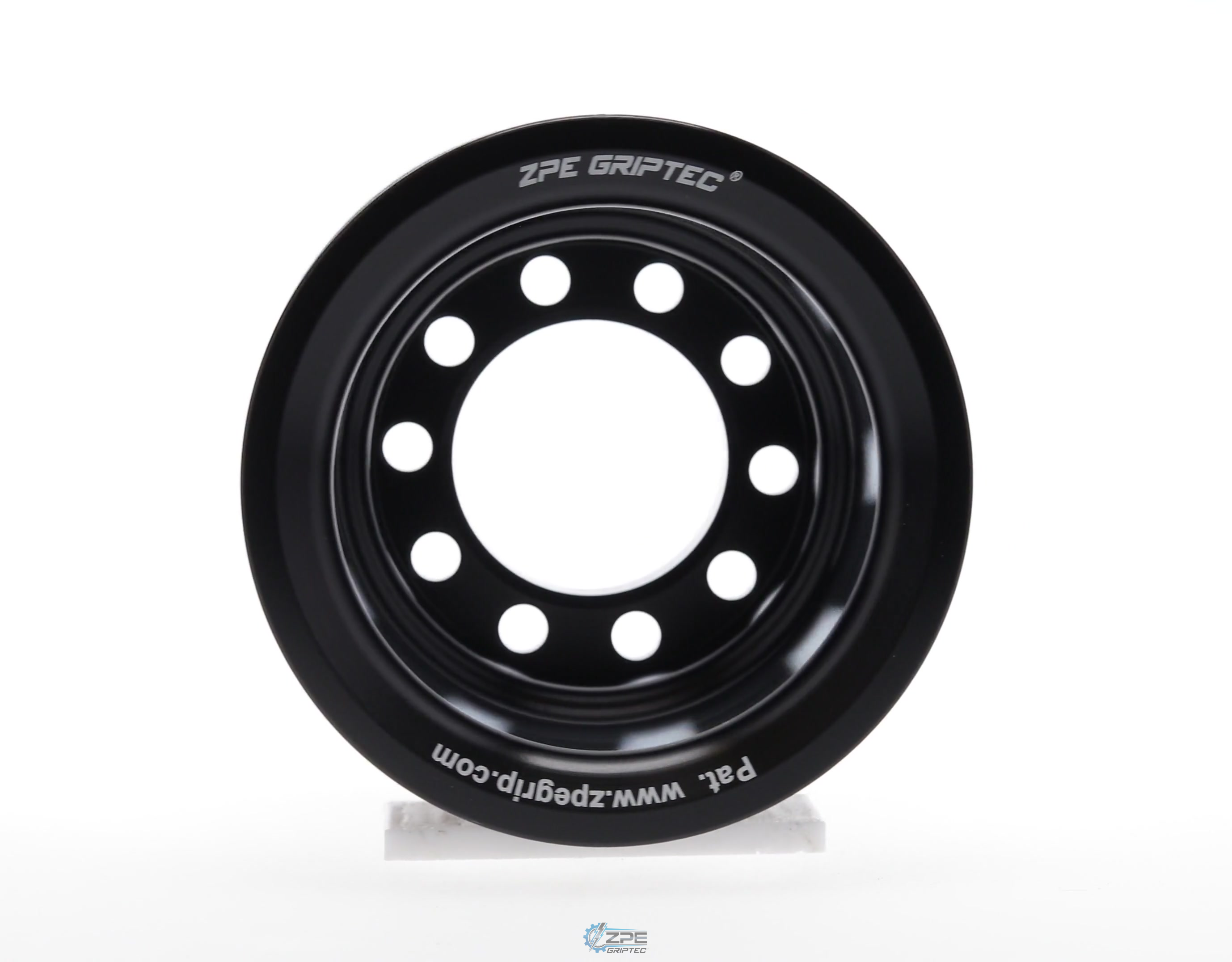 2.55" 10 Rib ZPE GripTec® 2pc MKII LSA L3V Black Pulley Only