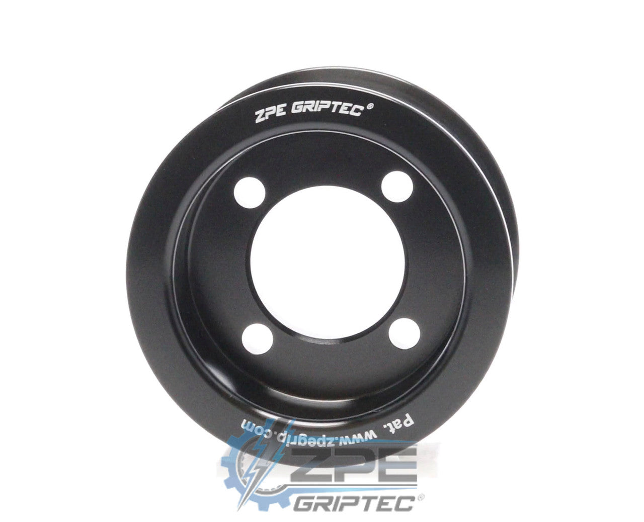 2.75" 10 Rib ZPE GripTec® 2pc Edelbrock TVS L3 Black Pulley Only