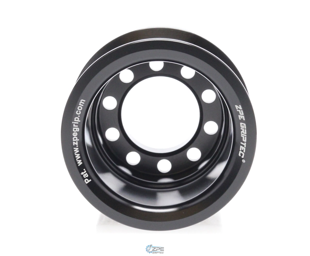 2.40" 8 Rib ZPE GripTec® 2pc MKII LSA L2V Black Pulley Only