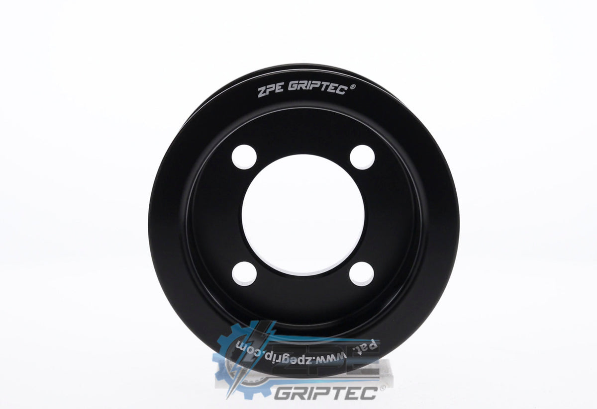 2.75" 8 Rib ZPE GripTec® 2pc Edelbrock TVS L3 Black Pulley Only