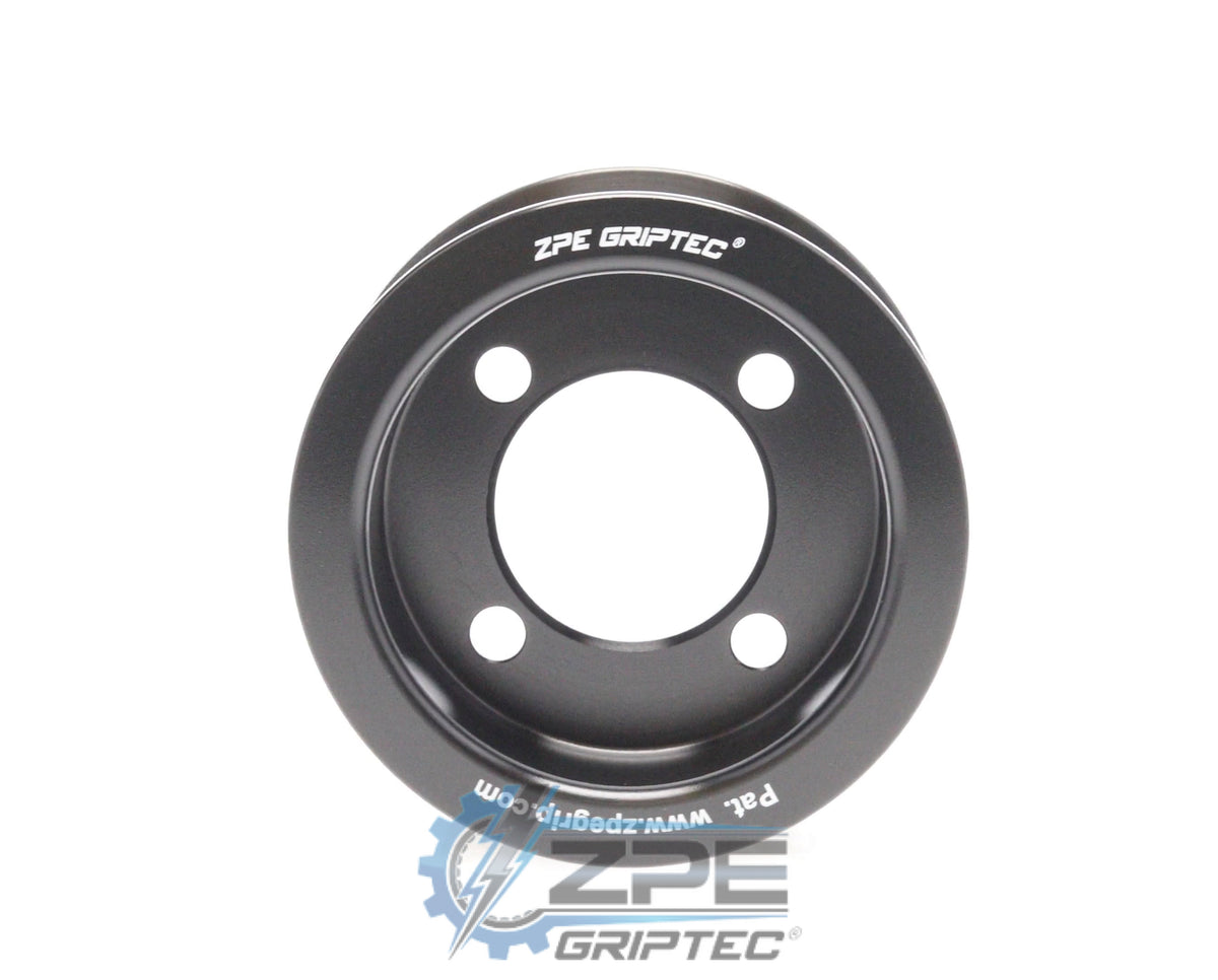 2.70" 10 Rib ZPE GripTec® 2pc Edelbrock TVS L3 Black Pulley Only
