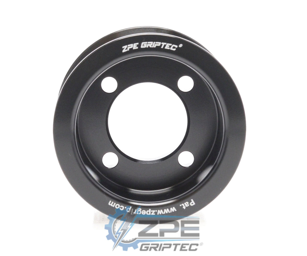 2.625" 8 Rib ZPE GripTec® 2pc Edelbrock TVS L3 Black Pulley Only
