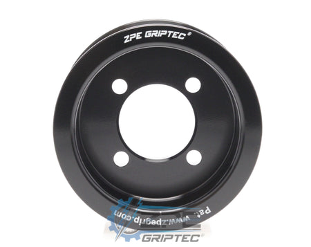 3.00" 8 Rib ZPE GripTec® 2pc Edelbrock TVS L3 Black Pulley Only