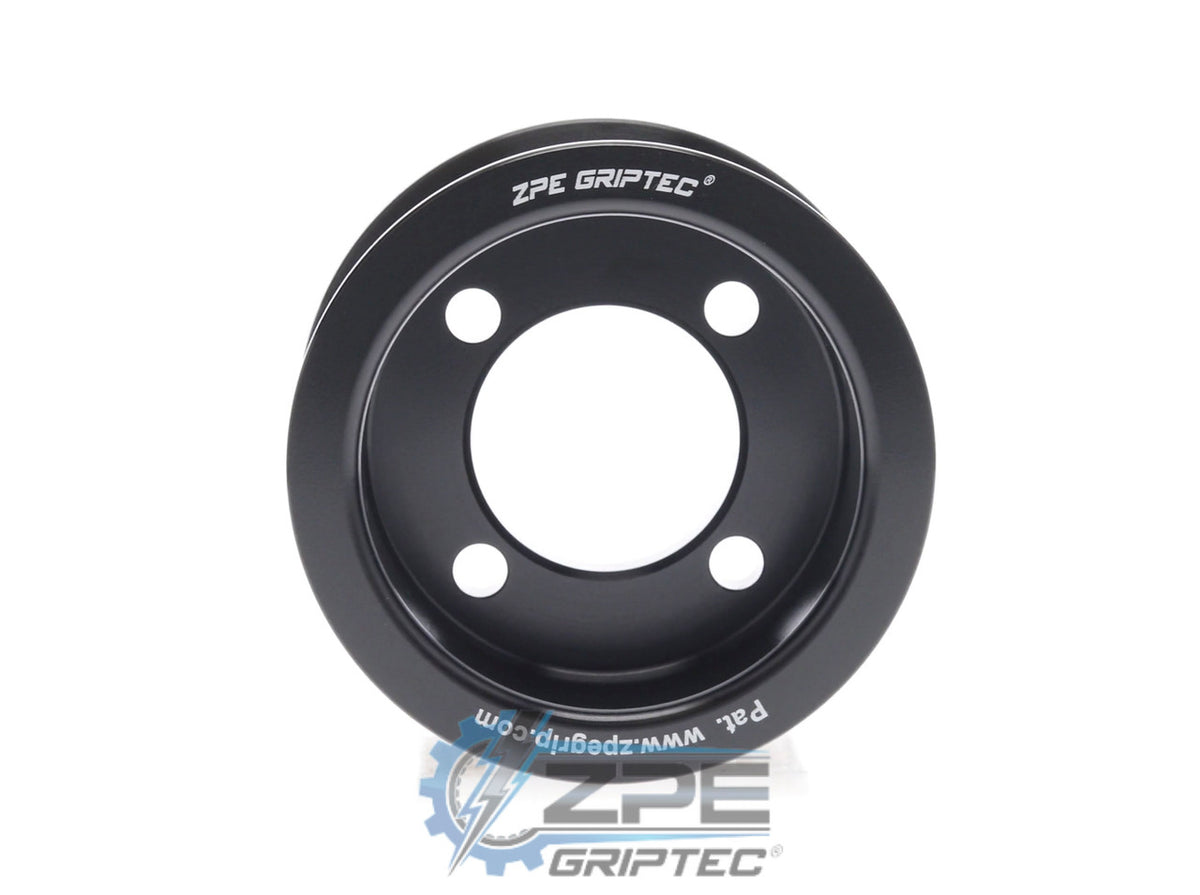 2.60" 8 Rib ZPE GripTec® 2pc Edelbrock TVS L3 Black Pulley Only