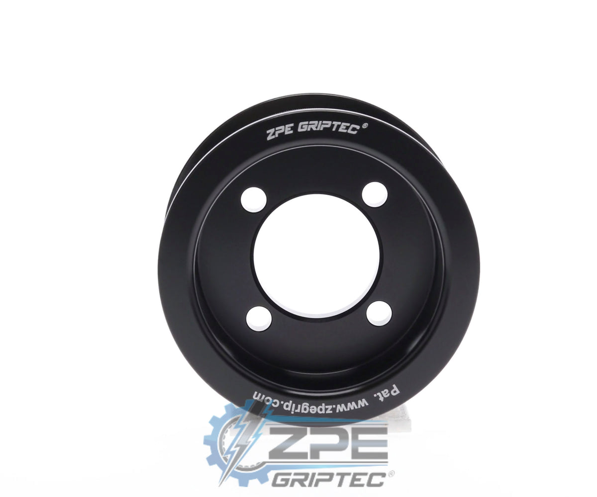 2.80" 10 Rib ZPE GripTec® 2pc Edelbrock TVS L3 Black Pulley Only