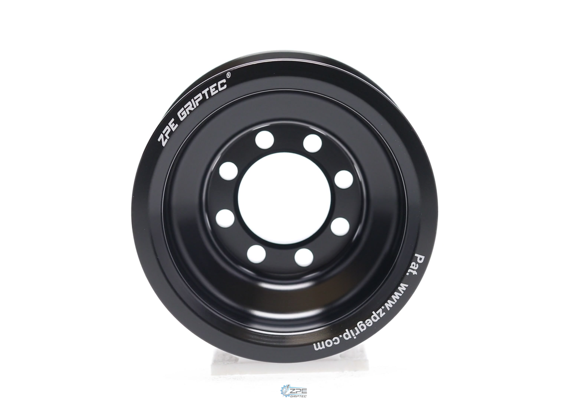 3.10" 10 Rib ZPE GripTec® 2pc HellCat L2V Black Pulley Only