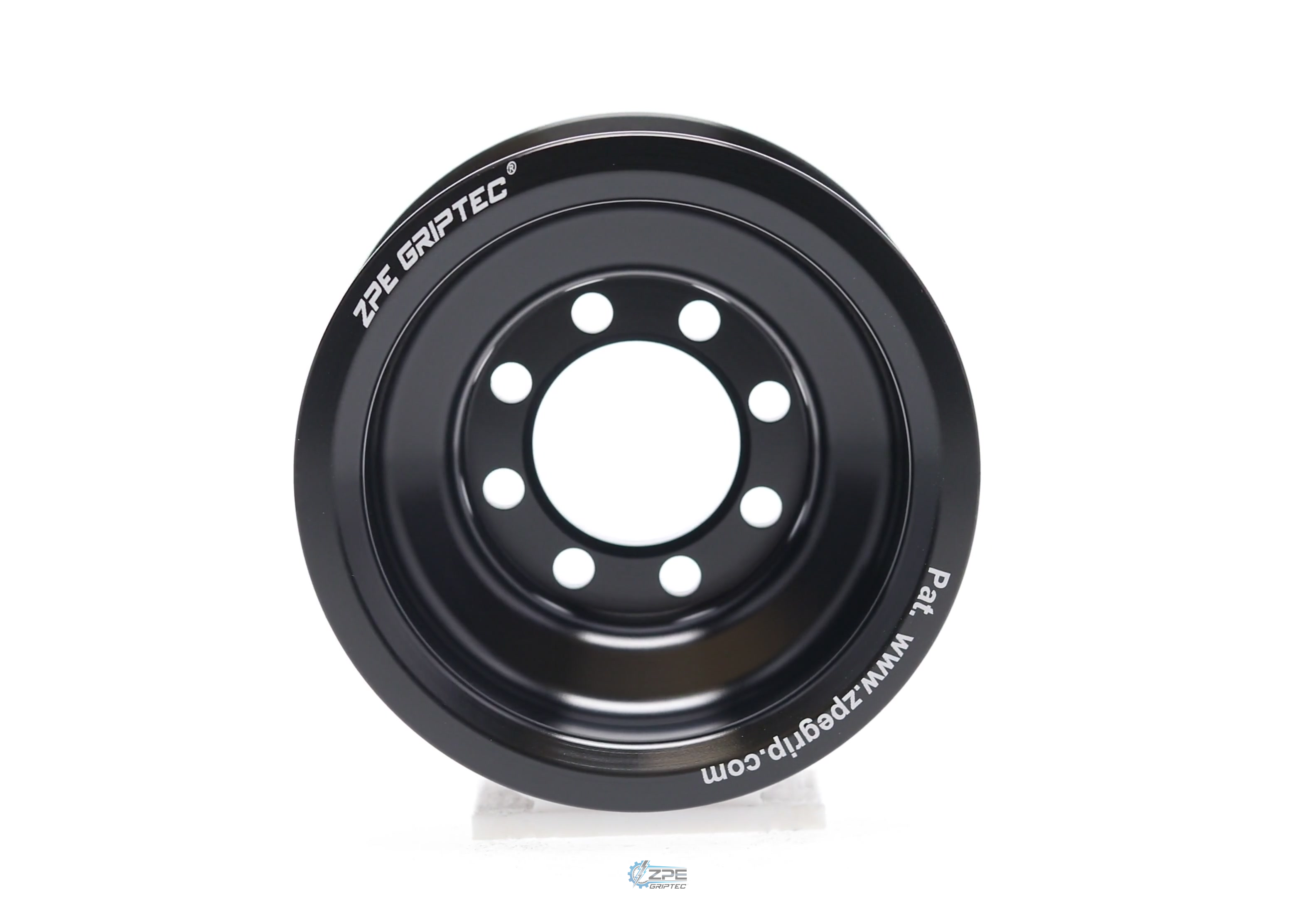 3.10" 10 Rib ZPE GripTec® 2pc HellCat L2V Black Pulley Only