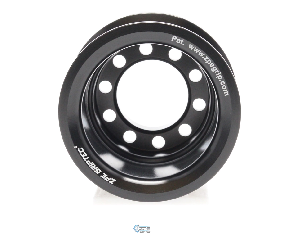 2.45" 8 Rib ZPE GripTec® 2pc MKII LSA L2V Black Pulley Only