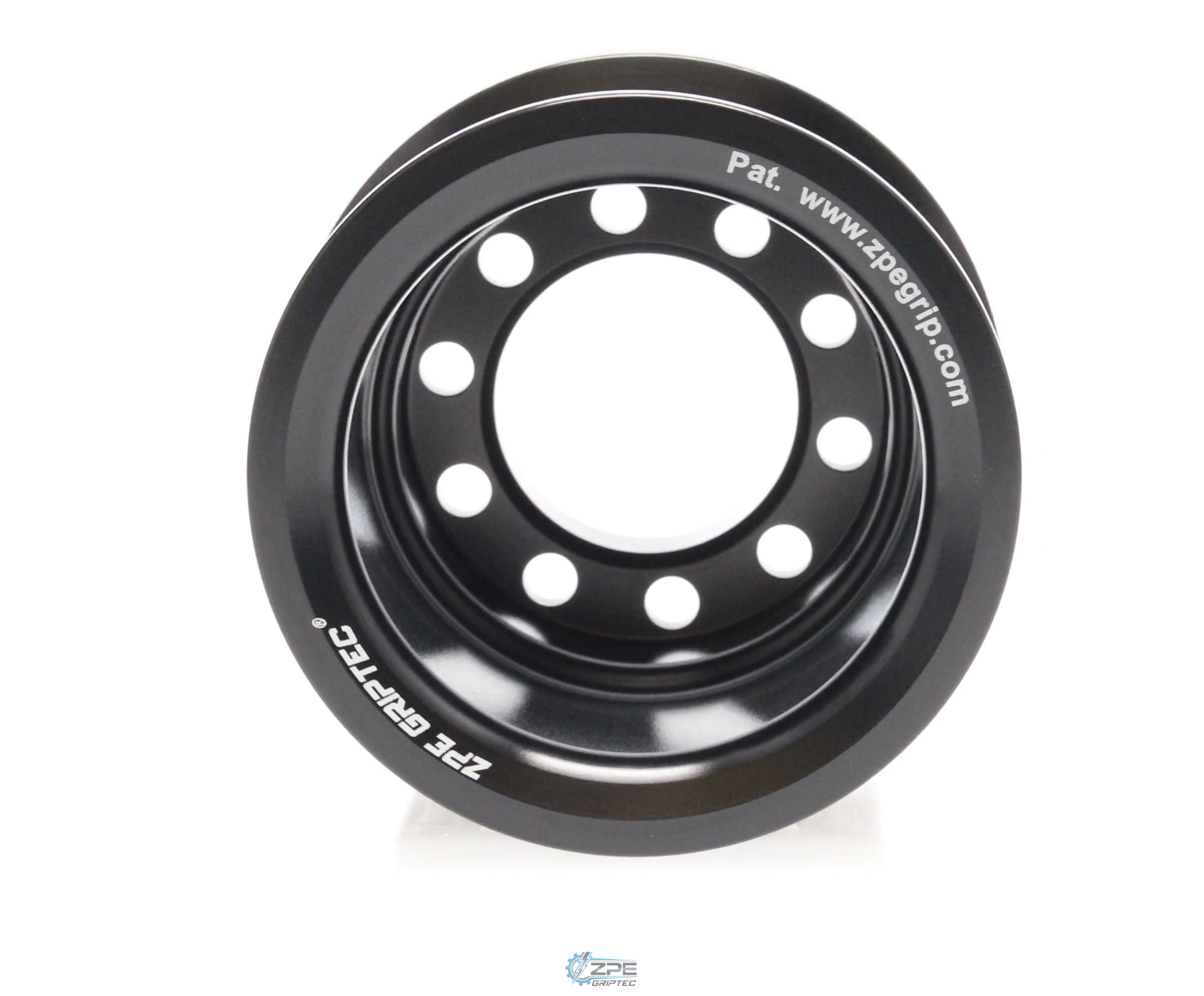2.45" 8 Rib ZPE GripTec® 2pc MKII LSA L2V Black Pulley Only