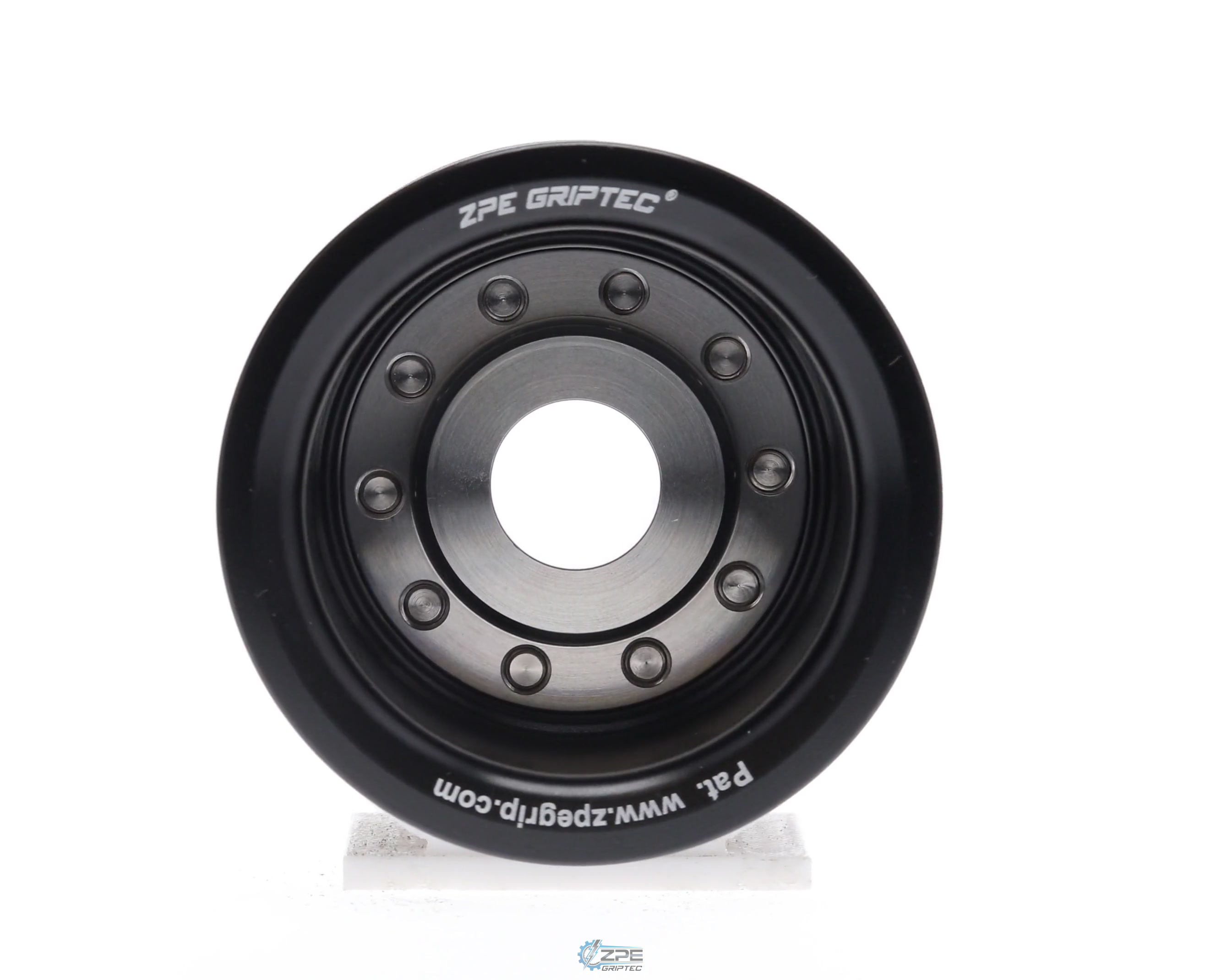 2.40" 8 Rib ZPE GripTec® 2pc MKII LSA L2V Black Pulley & Hub Kit
