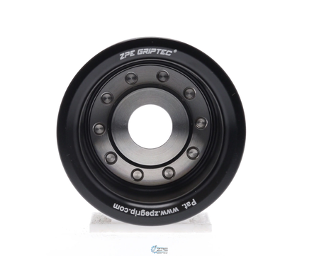 2.40" 8 Rib ZPE GripTec® 2pc MKII LSA L2V Black Pulley & Hub Kit