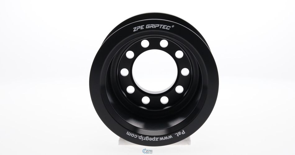 2.75" 10 Rib ZPE GripTec® 2pc MKII LT4 L3V Black Pulley Only