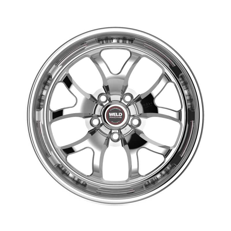 Weld S76 18x9 / 5x120.65 / 5.6 BS / 3.18 HB - Polished Center - Polished Shell - Non-BL Wheel