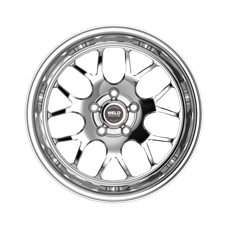 Weld S77 18x5 / 5x120.65 / 1.6 BS / 3.18 HB - Polished Center - Polished Shell - Non-BL Wheel