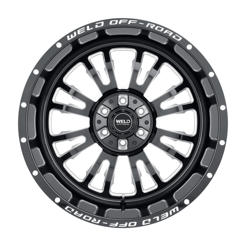 Weld Slingblade 20x12 / 6x135 / 4.75 BS / 106.1 HB - Gloss Black Milled - Non-BL Wheel
