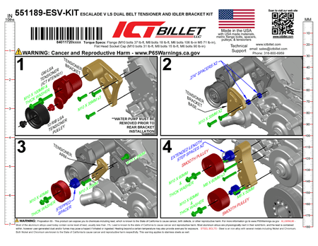 10-Rib Drive for LS Engine to Escalade V Supercharger