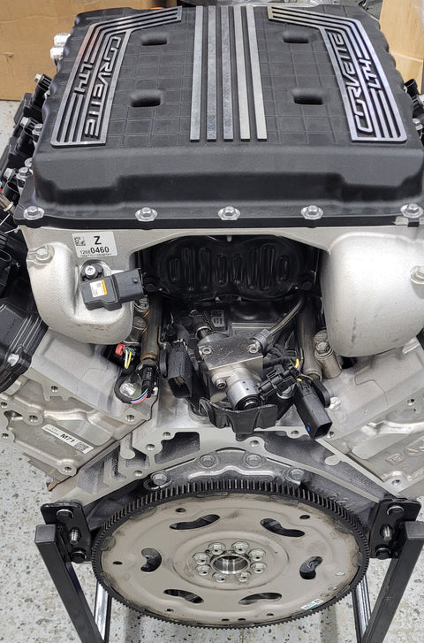 2024 LT4 GM Performance Parts Wet Sump Crate Engine w/ Holley Mid Mount Drive Kit Sale