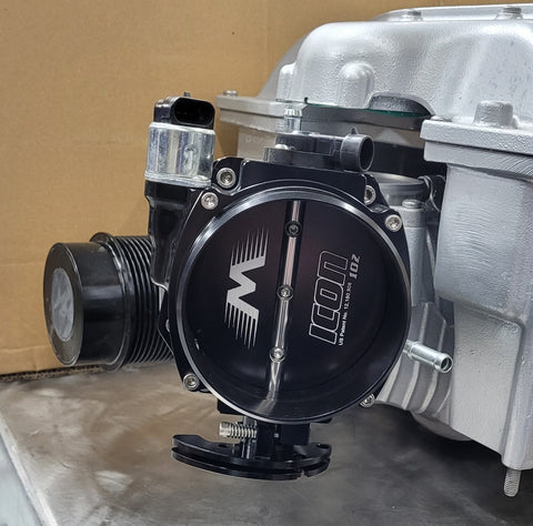 V2 GM Throttle Body to Hellcat Supercharger Adapter Flange 102 / 103mm inlet