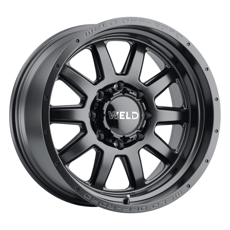 Weld Stealth 20x10 / 8x170 / 4.76 BS / 125.1 HB - Satin Black - Non-BL Wheel