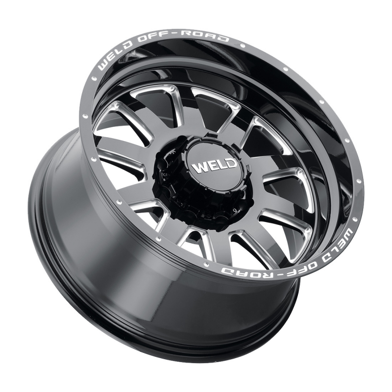 Weld Stealth 20x9 / 8x170 / 5.01 BS / 125.1 HB - Gloss Black Milled - Non-BL Wheel