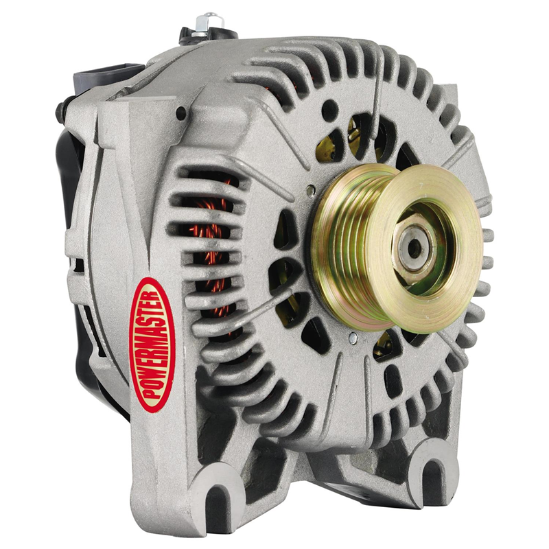 Powermaster Ford 4G Large Frame V Mount Alternator 200 Amp